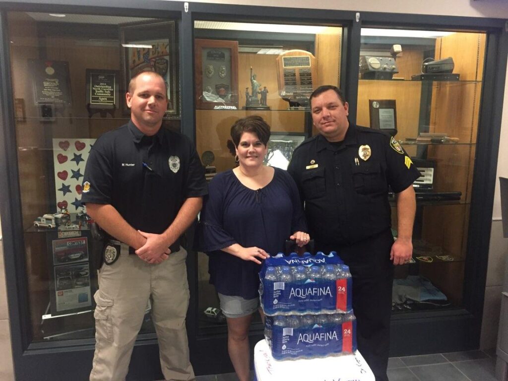 Great display case reviewing Apex Police’s History