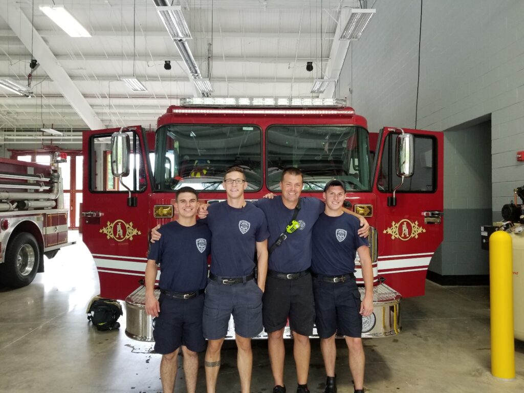 The best tour guides and Firefighters